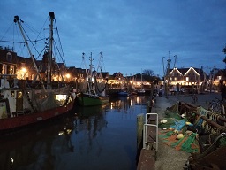 Neuharlingersiel am Abend